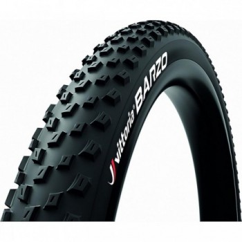 27.5' x 2.10 Barzo Black Rigid Tire with Aggressive Tread - 1