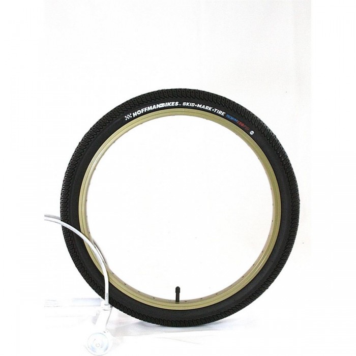 Pneumatico BMX Hoffman Skidmark 20 x 1.95' Nero - Alta Pressione 120 PSI - 1 - Copertoni - 0744022004287