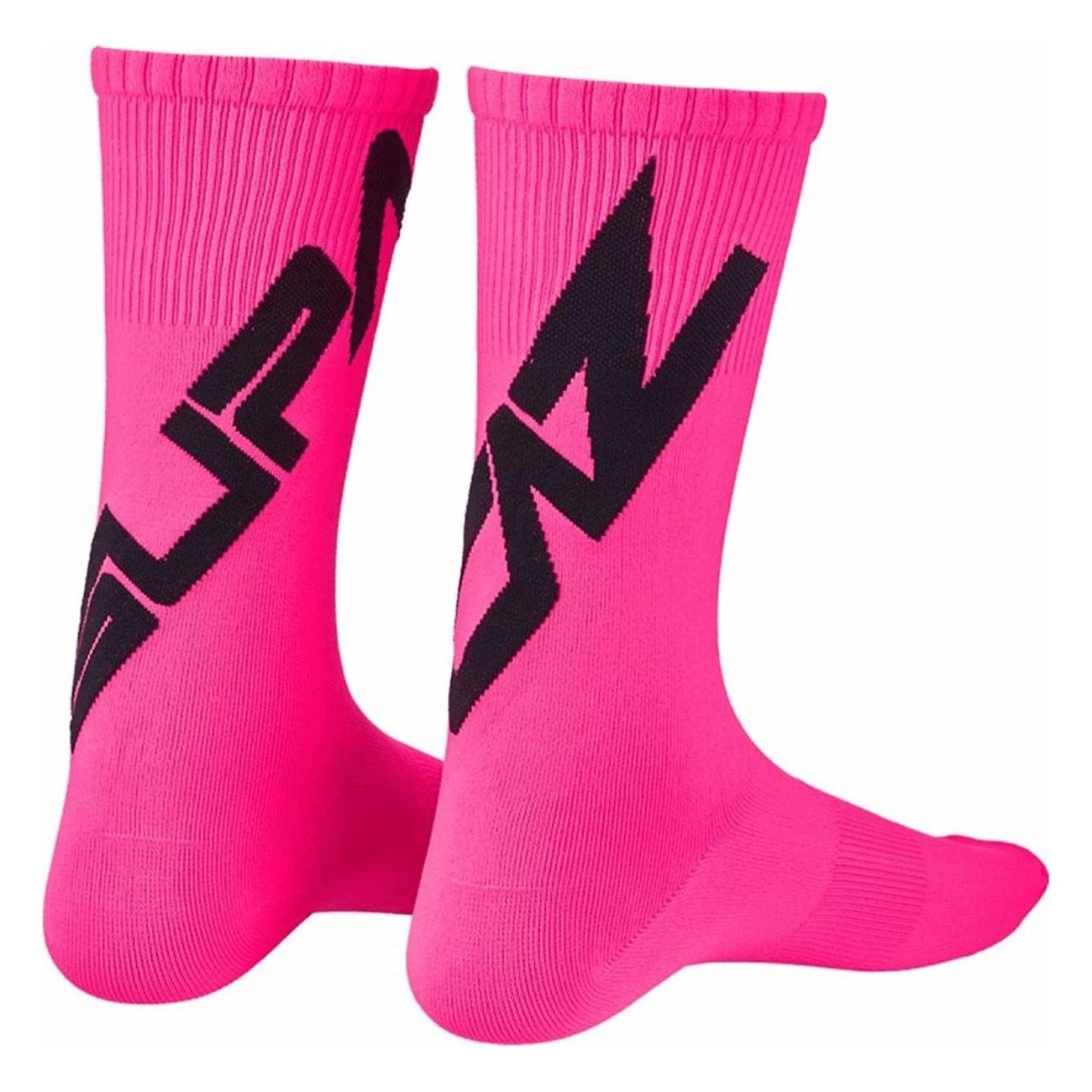 Calcetines Supasox Twisted Neon Rosa M - 100% Nylon Transpirables - 1