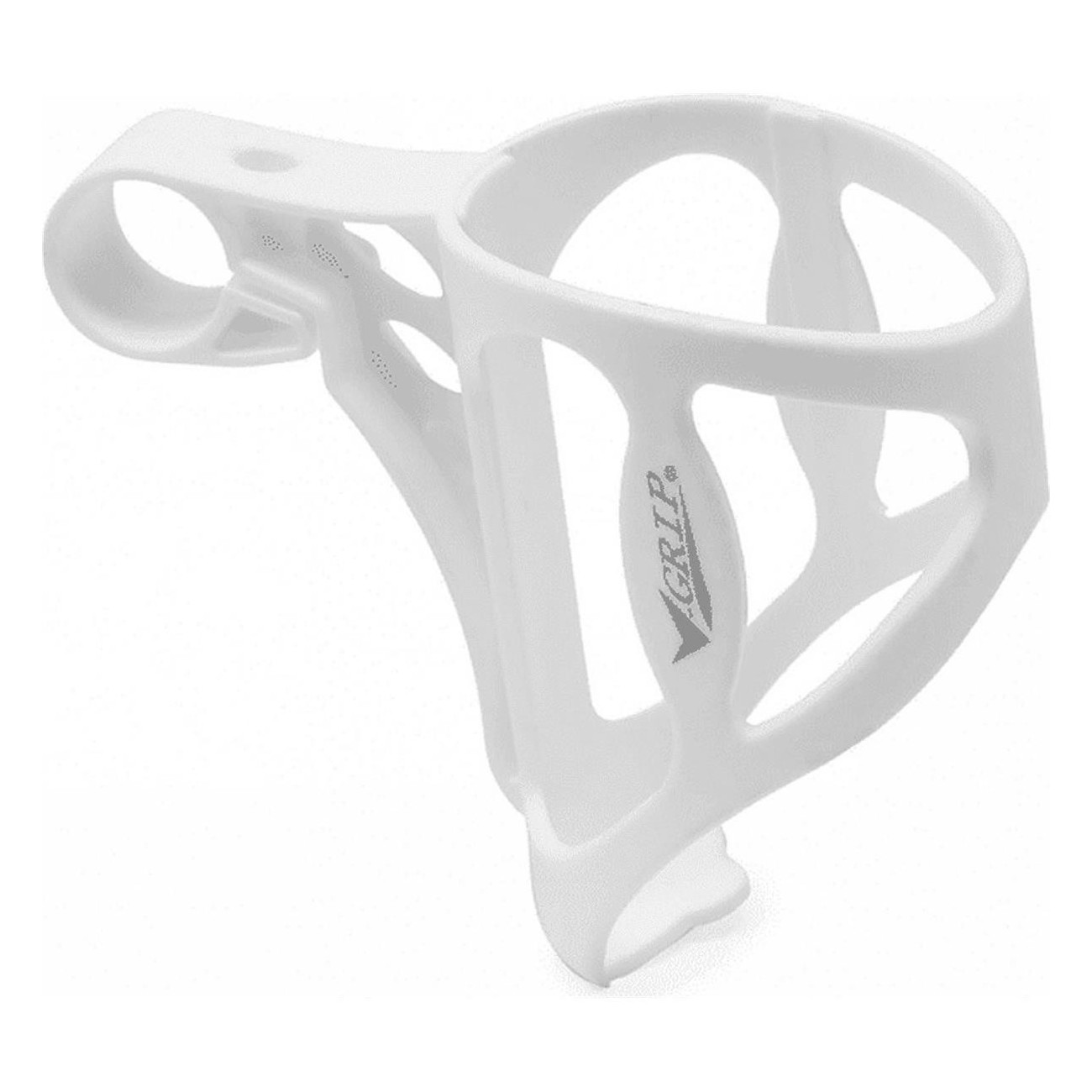 Support de bouteille V-Grip pour guidon en polycarbonate blanc 22,2 mm - 1