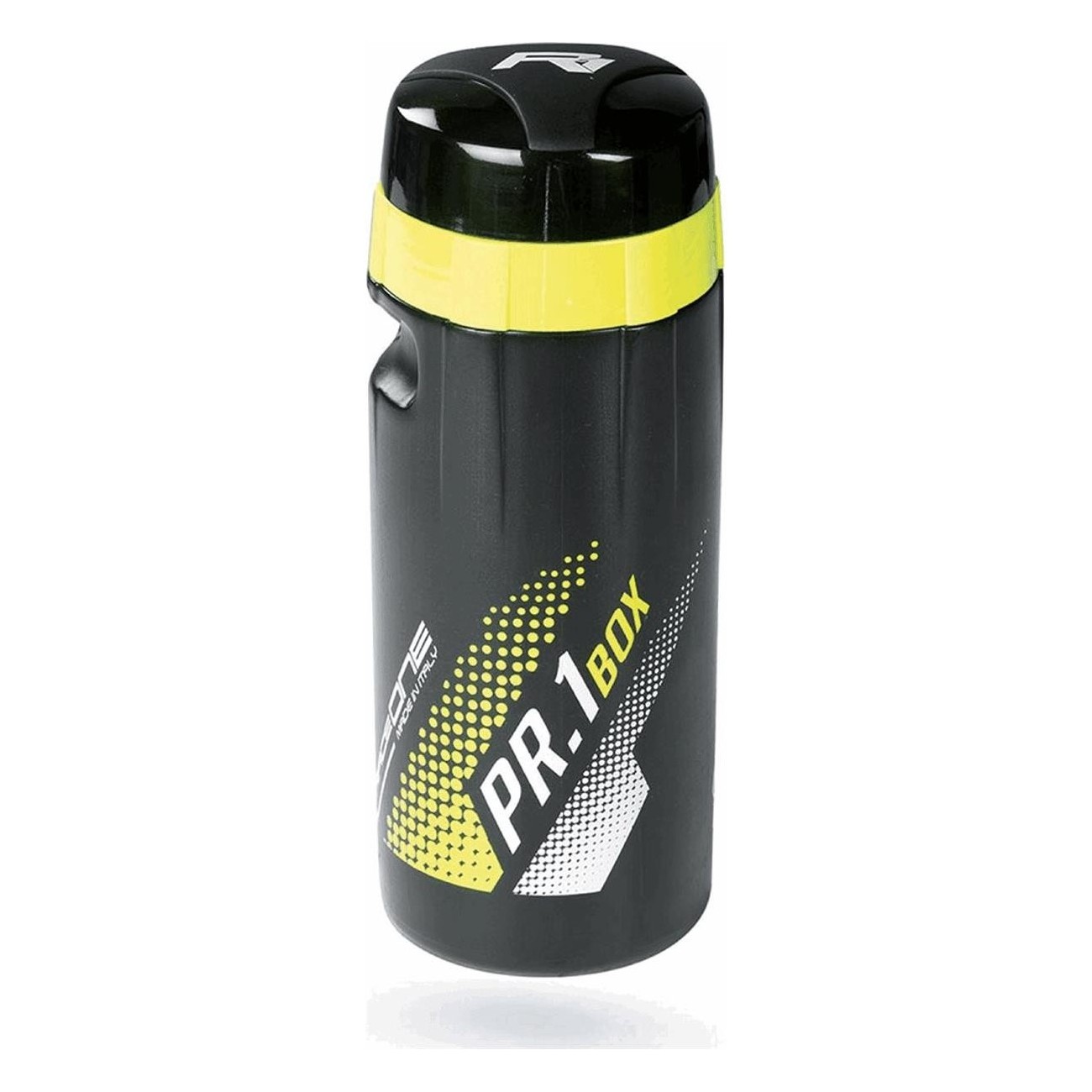 Portatodo 600ml Amarillo con Doble Compartimento RaceOne - Contenedor Versátil - 1