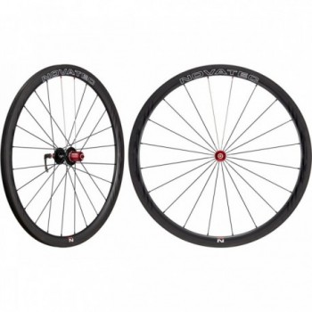 Set de Roues Novatec R3 U3.0 en Carbone Tubeless Ready 700C Route et VTT - 1