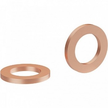 Set of 10 Large Copper Washers for Brake Tubes - Universal Accessories - 1