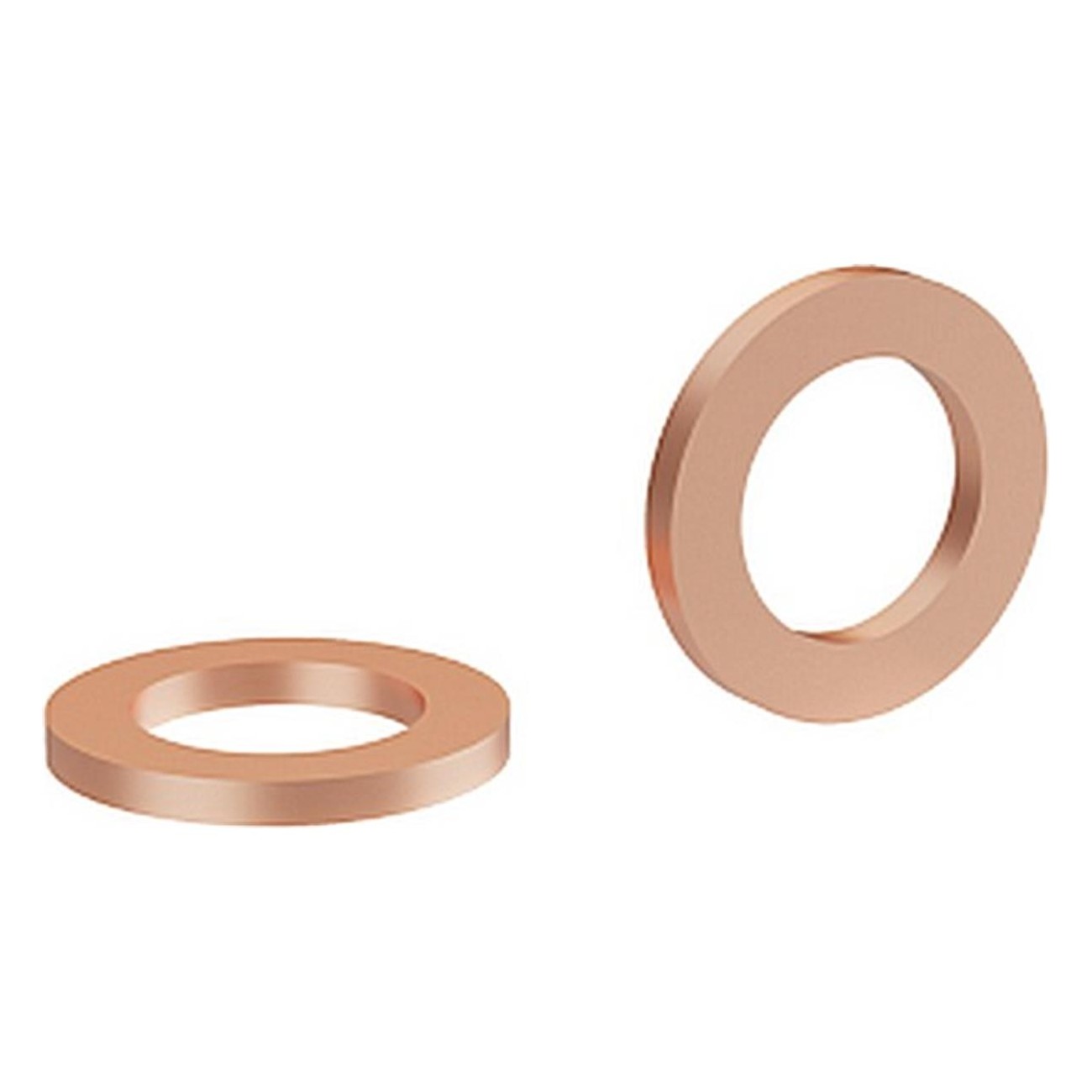 Set of 10 Large Copper Washers for Brake Tubes - Universal Accessories - 1