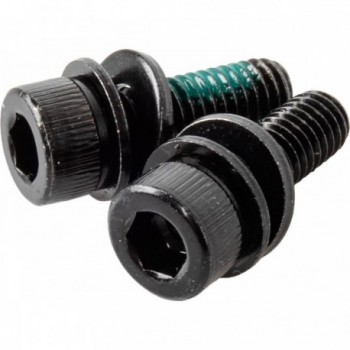 Adaptador Flat Mount y Freno a Disco Post Mount 160 mm Negro M-WAVE - 2