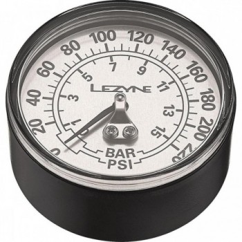 Lezyne 2.5' Replacement Pressure Gauge for Floor Pumps with Glue & O-ring - 1