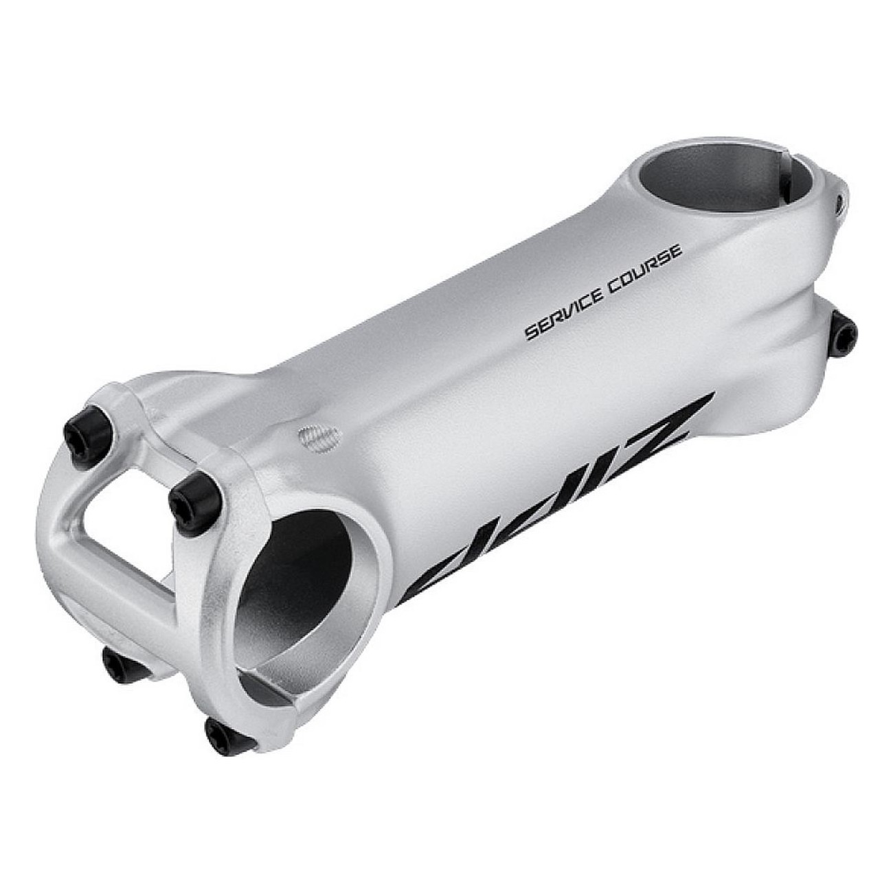 Aluminum Road Handlebar Stem 130mm 6° 31.8mm 1 1/8' Silver - Durable - 1