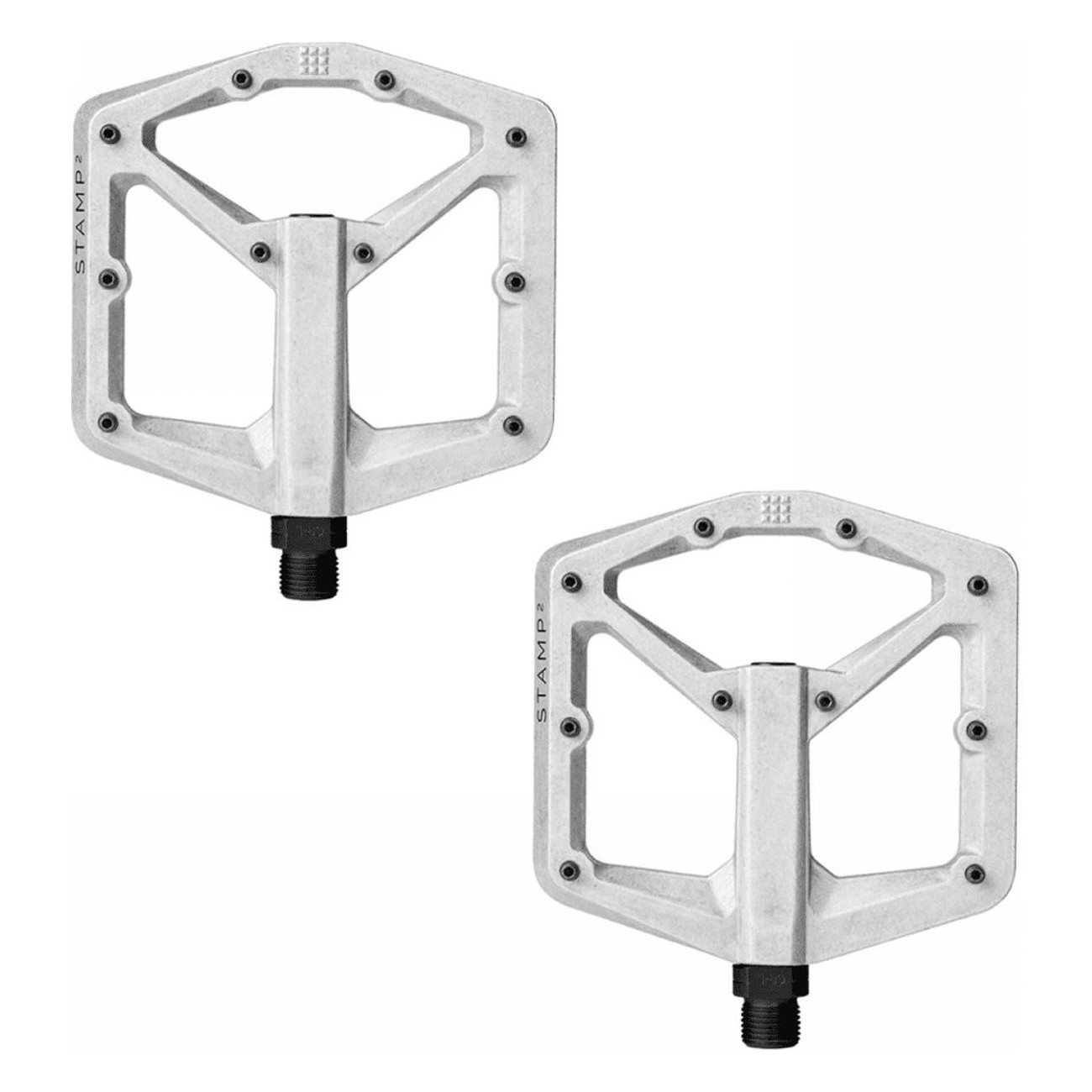 Pedales Flat Crankbrothers Stamp 2 Large Crudos para Freeride, Enduro, Trail y Downhill - 1