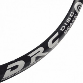 700c 28' Aluminum Gravel Rim, 28 Holes, Tubeless Ready, Disc Brake, Black - 1