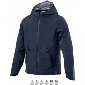 Veste Magic Day 2G Bleu Foncé 3XL Transformable en Cape Anti-Pluie - 1