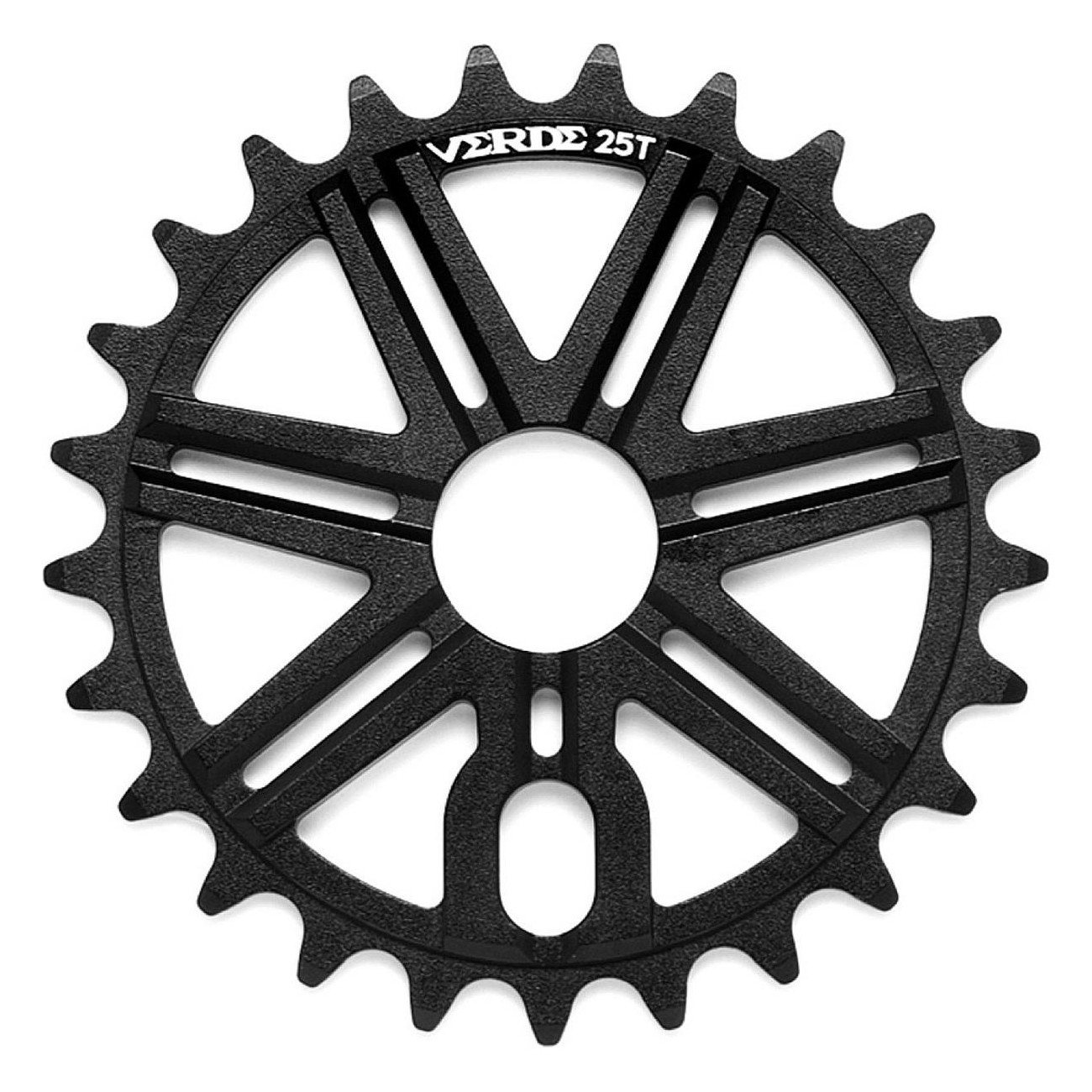 Neutrales Grünes Ritzel 27T Schwarz aus Aluminium 7075 CNC für Fahrrad - Kompatibel mit 19/22 mm Adaptern - 1