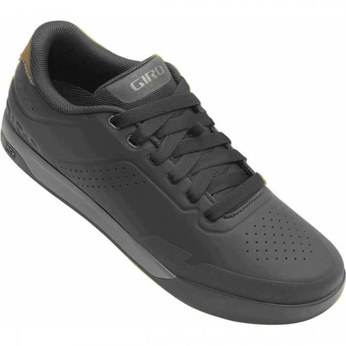 Latch Shoes Dark Black Size 43 for Flat Pedals with Tack Sole and Microfiber Upper - 1