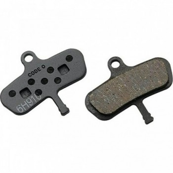 Organic Disc Brake Pads with Steel Support - Silent for MTB (Compatible Code 2007-2010) - 1