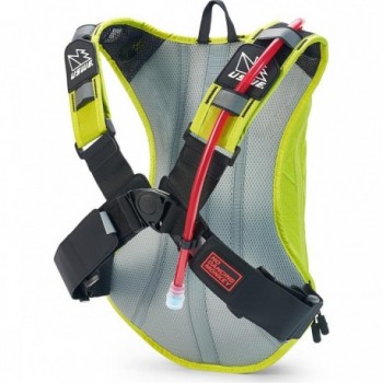 Mochila USWE Outlander 9 Litros Amarilla para MTB, Carretera y Gravel con Bolsa de Hidratación - 2