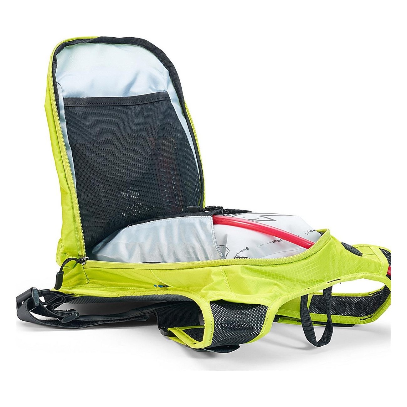 Mochila USWE Outlander 9 Litros Amarilla para MTB, Carretera y Gravel con Bolsa de Hidratación - 3