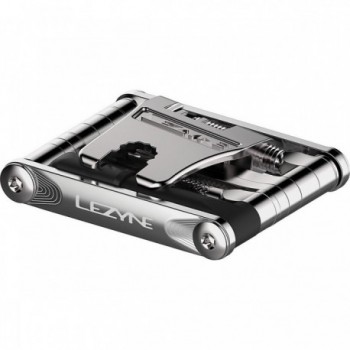 Lezyne SV Pro 17 Multifunctional Tools in Stainless Steel and Aluminum, Silver - 1