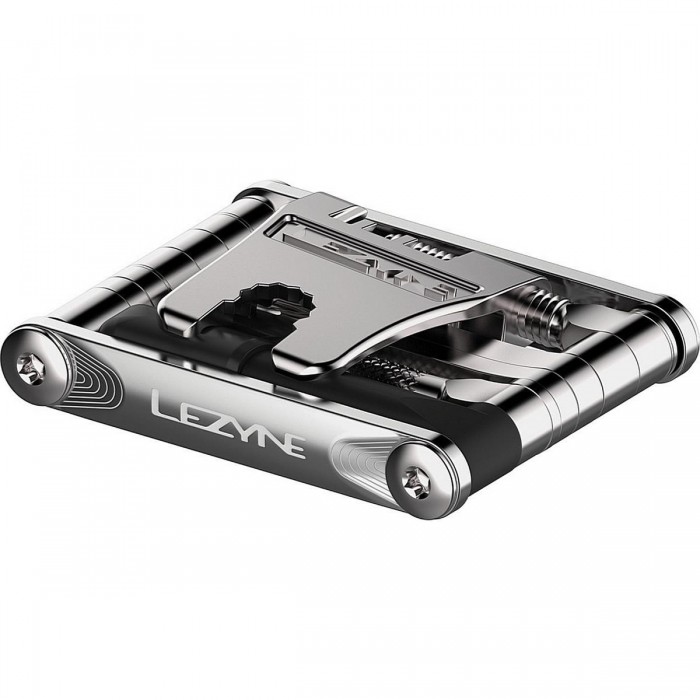 Lezyne SV Pro 17 Multifunctional Tools in Stainless Steel and Aluminum, Silver - 1