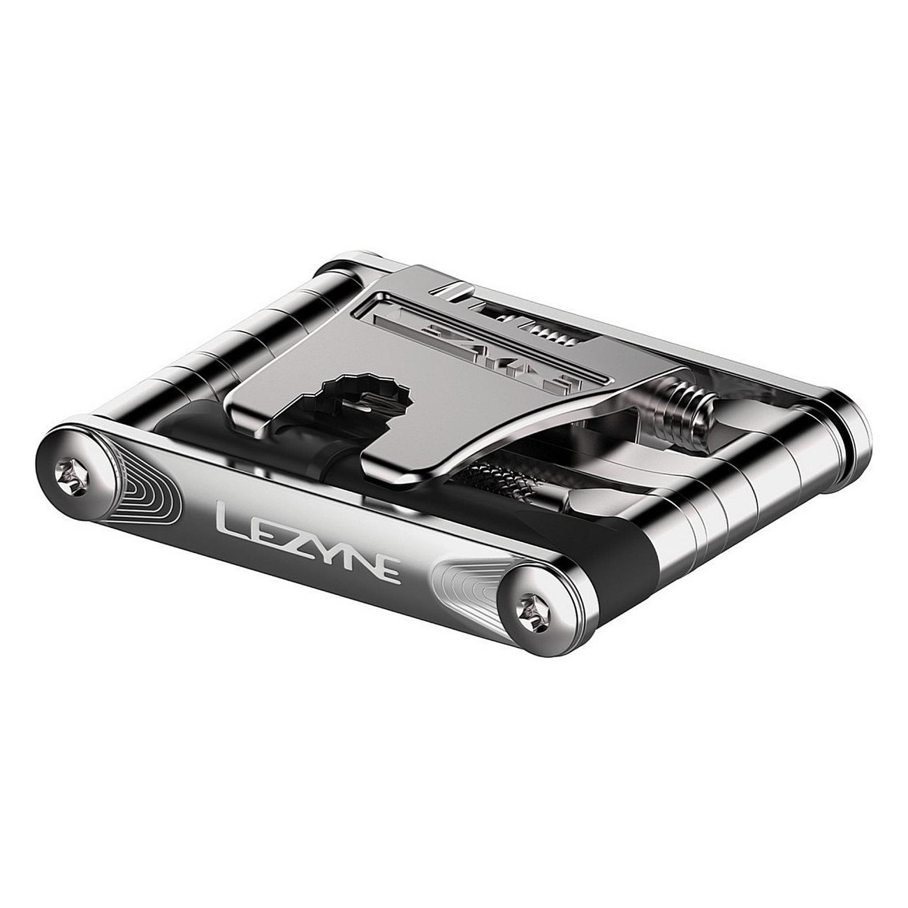 Lezyne SV Pro 17 Multifunctional Tools in Stainless Steel and Aluminum, Silver - 1