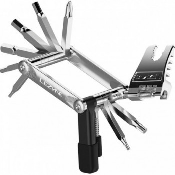 Lezyne SV Pro 17 Multifunctional Tools in Stainless Steel and Aluminum, Silver - 3