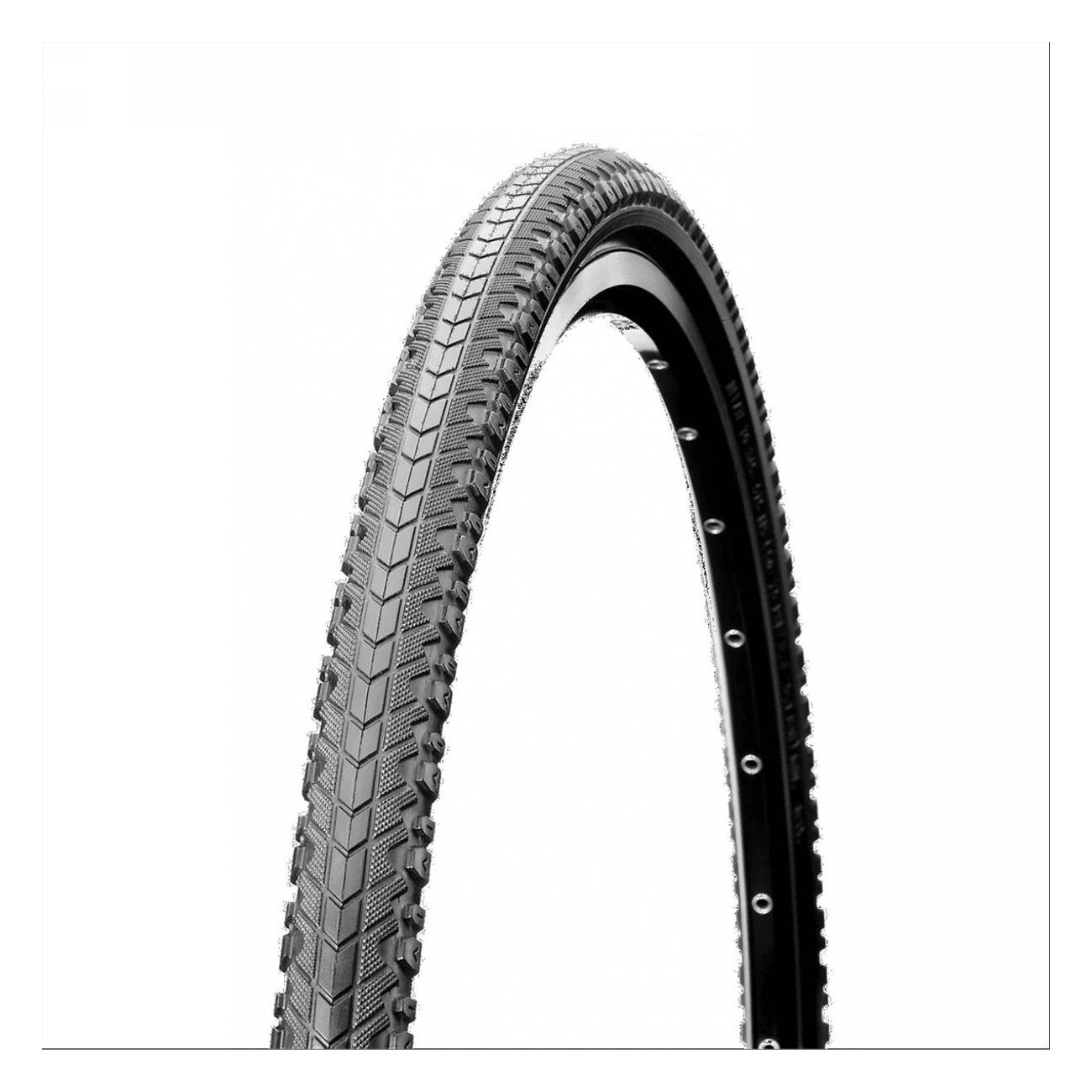 Rigid Tire 700x42 Black for City and Trekking - 1