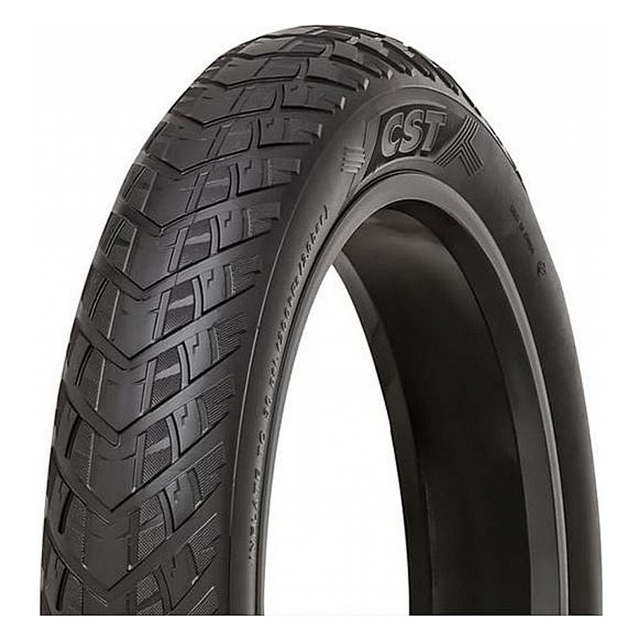 Neumático Rígido Negro 20 x 3.00 (76-406) para Fat Bike y MTB - CTC-06 - 1