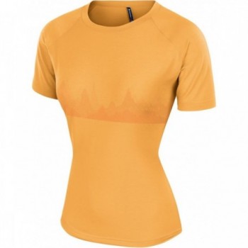 Orange Women's T-shirt L for Trekking Travel Polyester Lyocell - 1