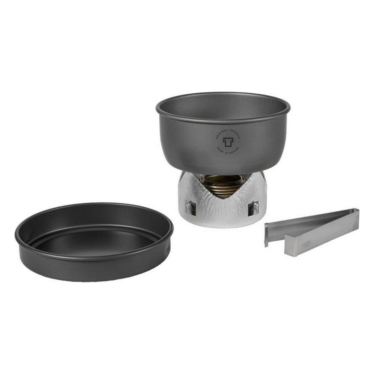 Trangia Mini HA: Updated Cooking Set in Hard Anodized Aluminum for Solo Hikers - 1