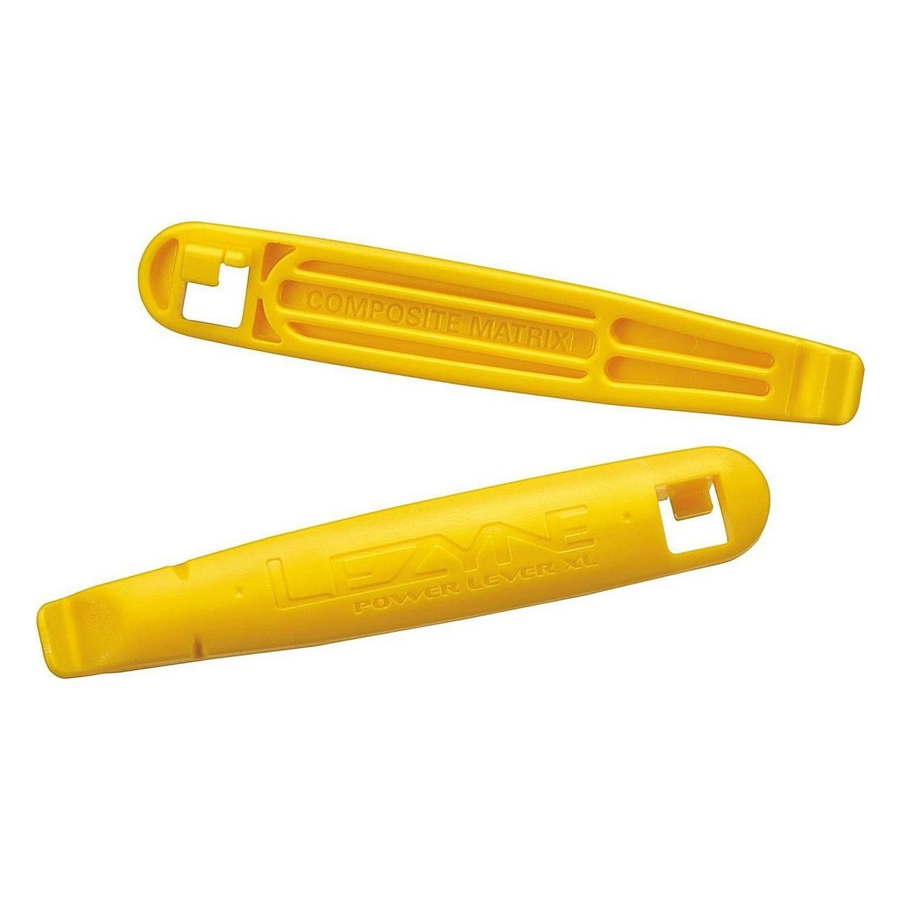 Lezyne Power Lever XL Tire Levers in Composite with Spook Hook, Yellow - 1