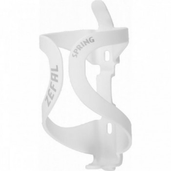 White Thermoplastic Resin Bottle Cage - Flexible and Lightweight, 46g - 1