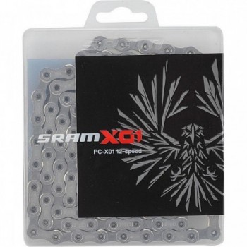 Catena Sram 12V PC X01 Eagle 126 Maglie per MTB - Prestazioni Silenziose e Durevoli - 2 - Catena - 0710845788505