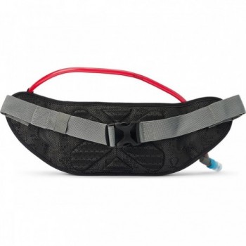 Ceinture d'hydratation Uswe Hip Back Zulo 2 Litres - Noir, Idéale pour VTT - 2