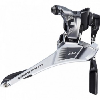 SRAM Force 22 Yaw 2x11 Front Derailleur Silver for Road Bikes - 1