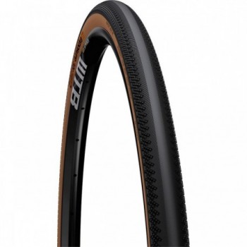 Neumático de Carretera TCS Tubeless 700x30c Lateral Marrón Claro - Alta Eficiencia y Protección - 1