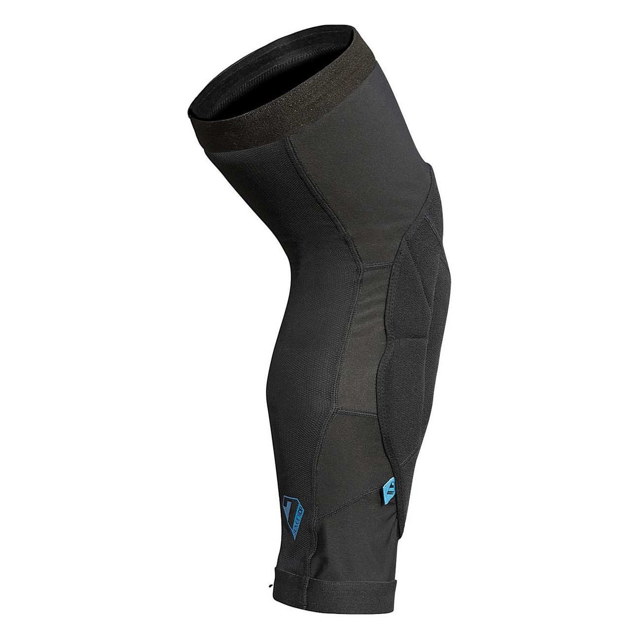 Sam Hill Knee Brace Size S Black-Blue, Super Lightweight CE Level 2 Certified - 2