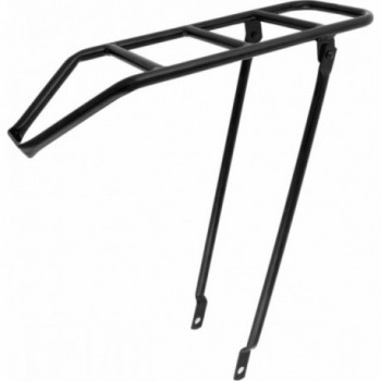 Black Steel Rear Rack for 26' Bicycles - Load Capacity 25 kg - 1