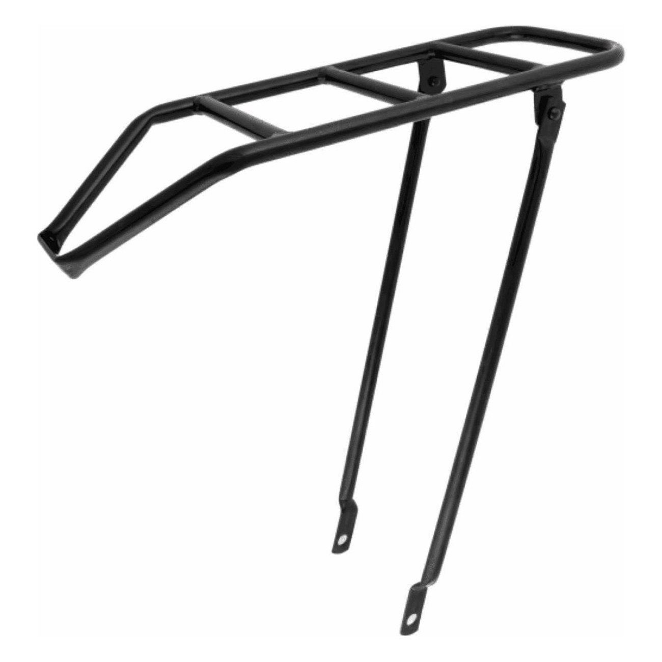 Black Steel Rear Rack for 26' Bicycles - Load Capacity 25 kg - 1