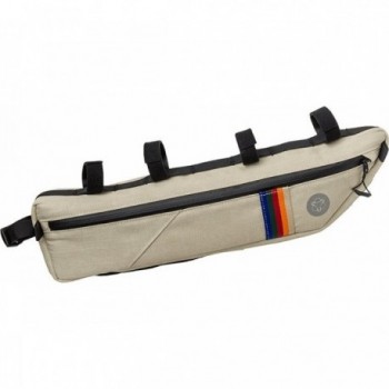 Bolsa Venture 3L para Bikepacking Vintage, 44x10x6 cm, Marco Pequeño - 1