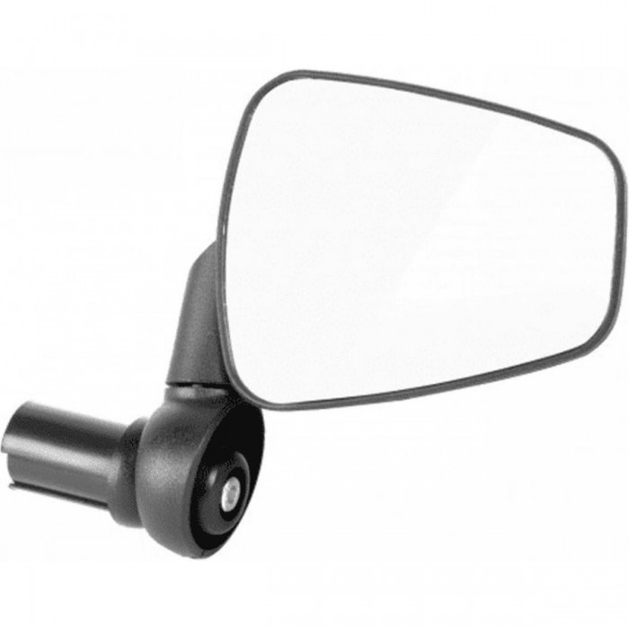 Right Folding Dooback 2 Side Mirror for Bike in Unbreakable ABS - 1