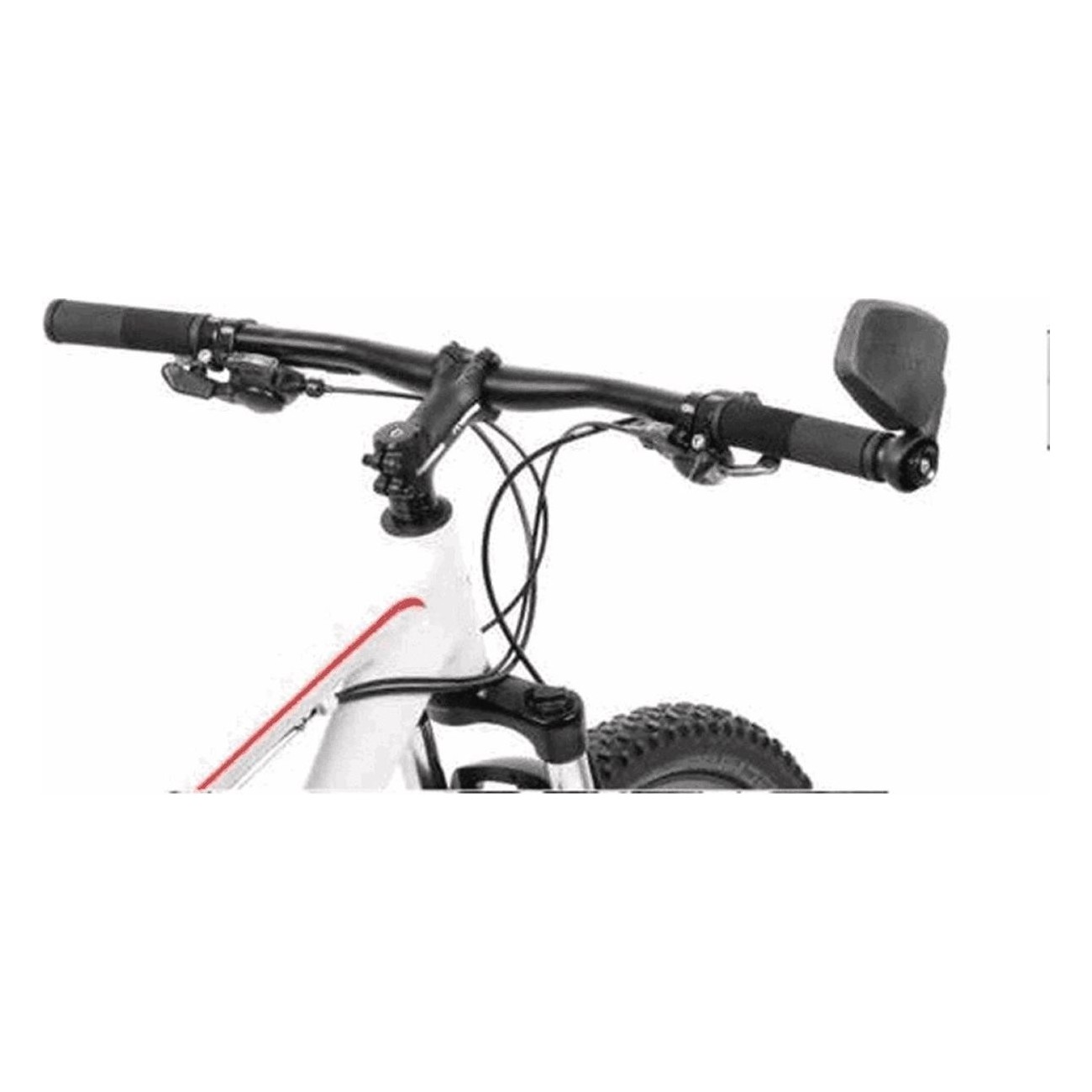 Espejo Lateral Derecho Dooback 2 Plegable para Bicicleta en ABS Inquebrantable - 3