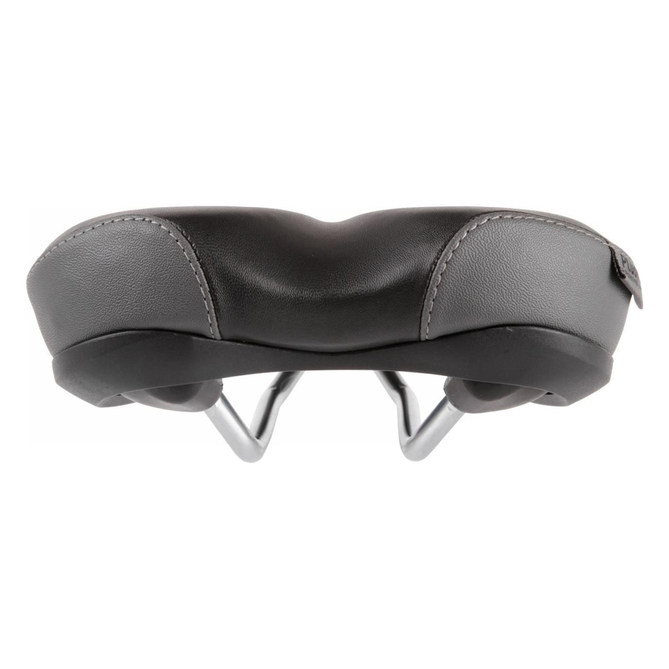 Selle Velo Plush Propotion D2 Homme, 267x160 mm, Noir/Gris, Gel - 5