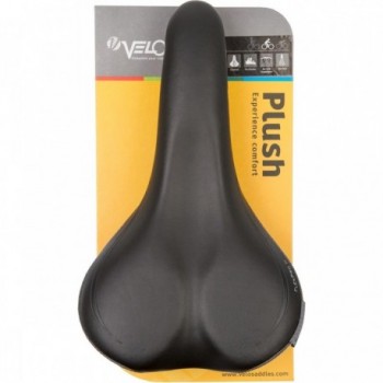 Sella Velo Plush Propotion D2 Uomo, 267x160 mm, Nero/Grigio, con Inserto in Gel - 6 - Selle - 0698238410090