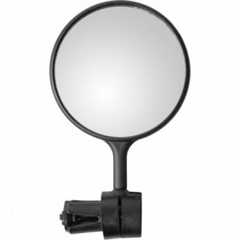 Miroir de vélo noir 78mm avec support interne pour guidon - 1