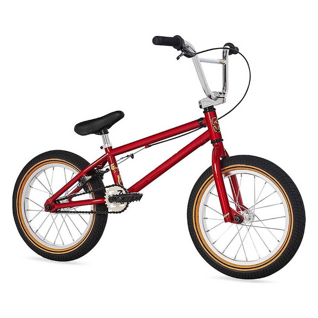 BMX Bike Disadattato 16 Red - Exceptional Performance for Young Riders - 1