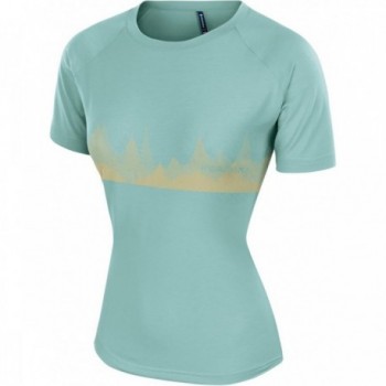 Women's T-shirt Coruel Light Sky L for Trekking and Travel - 1