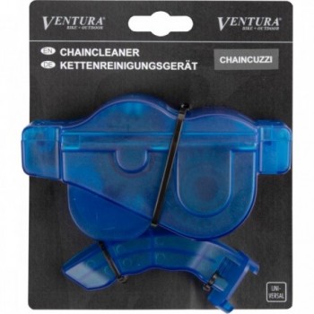 Kettenreiniger Chaincuzzi Blau Transparent für Fahrräder mit Nylonbürsten - 3