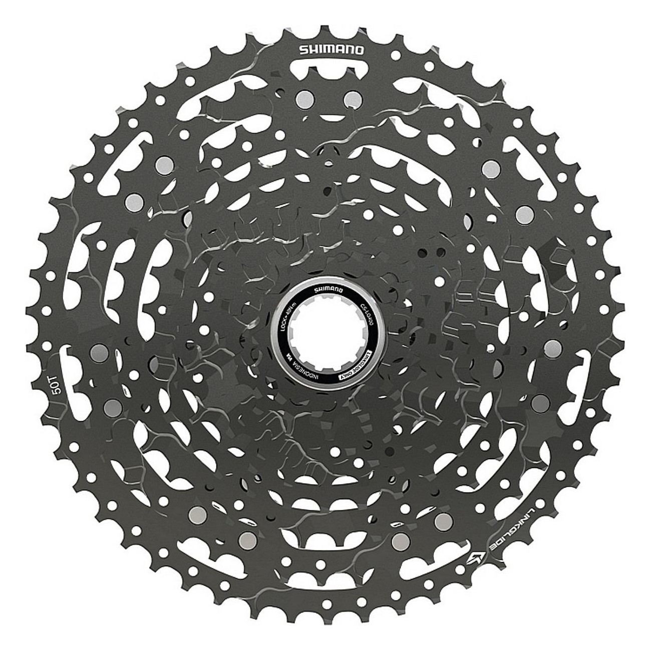 Cassetta Shimano 11V CUES CS-LG400-11 11-50 LINKGLIDE - Prestazioni Durature e Leggerezza - 1 - Cassette - 4550170171742