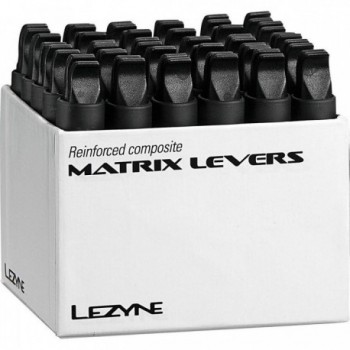 Lezyne Matrix Tire Levers White Composite - Pack of 30 Pieces - 1