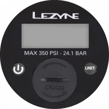 Manomètre de remplacement Lezyne 2,5' pour pompes à pied - 350 PSI - 1