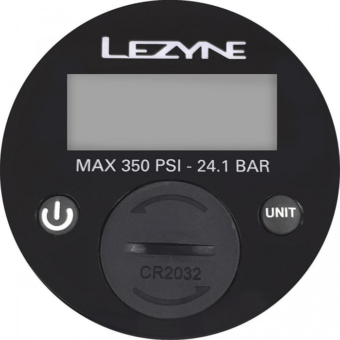 Lezyne 2.5' Replacement Pressure Gauge for Floor Pumps - Up to 350 PSI - 1