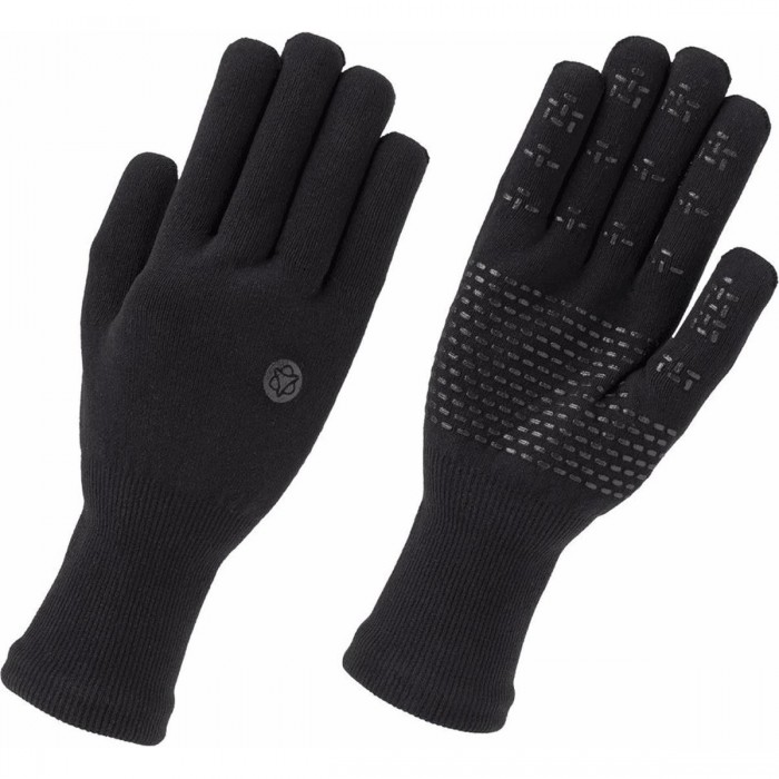 AGU Merino and Silicone Gloves Black XL - Waterproof and Breathable - 1